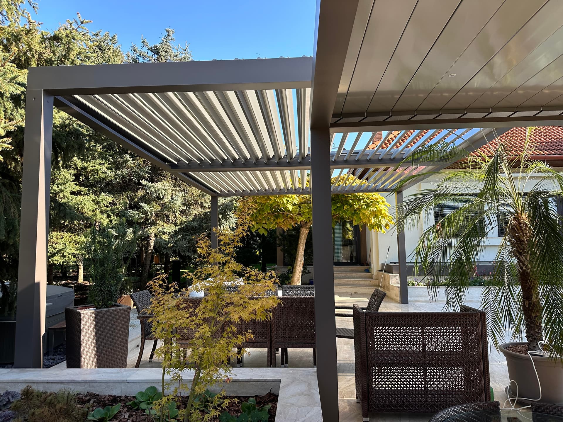 KENÉP referencia – pergola, Nyíregyháza